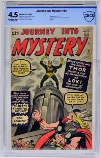 Appraisal: Marvel Comics Journey Into Mystery No CBCS UNITED STATES TH