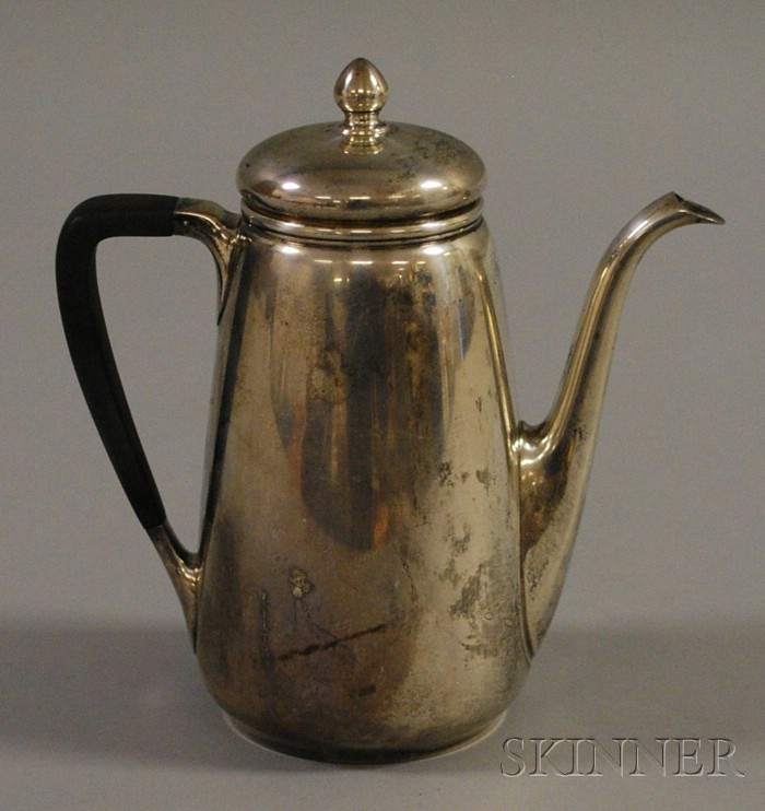 Appraisal: Tiffany Sterling Silver Coffeepot gills ht in