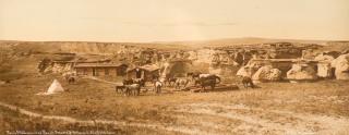 Appraisal: L A HUFFMAN - A Trail Herd Powder River Percy