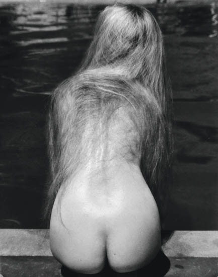 Appraisal: BERNHARD RUTH - At the Pool Silver print x inches