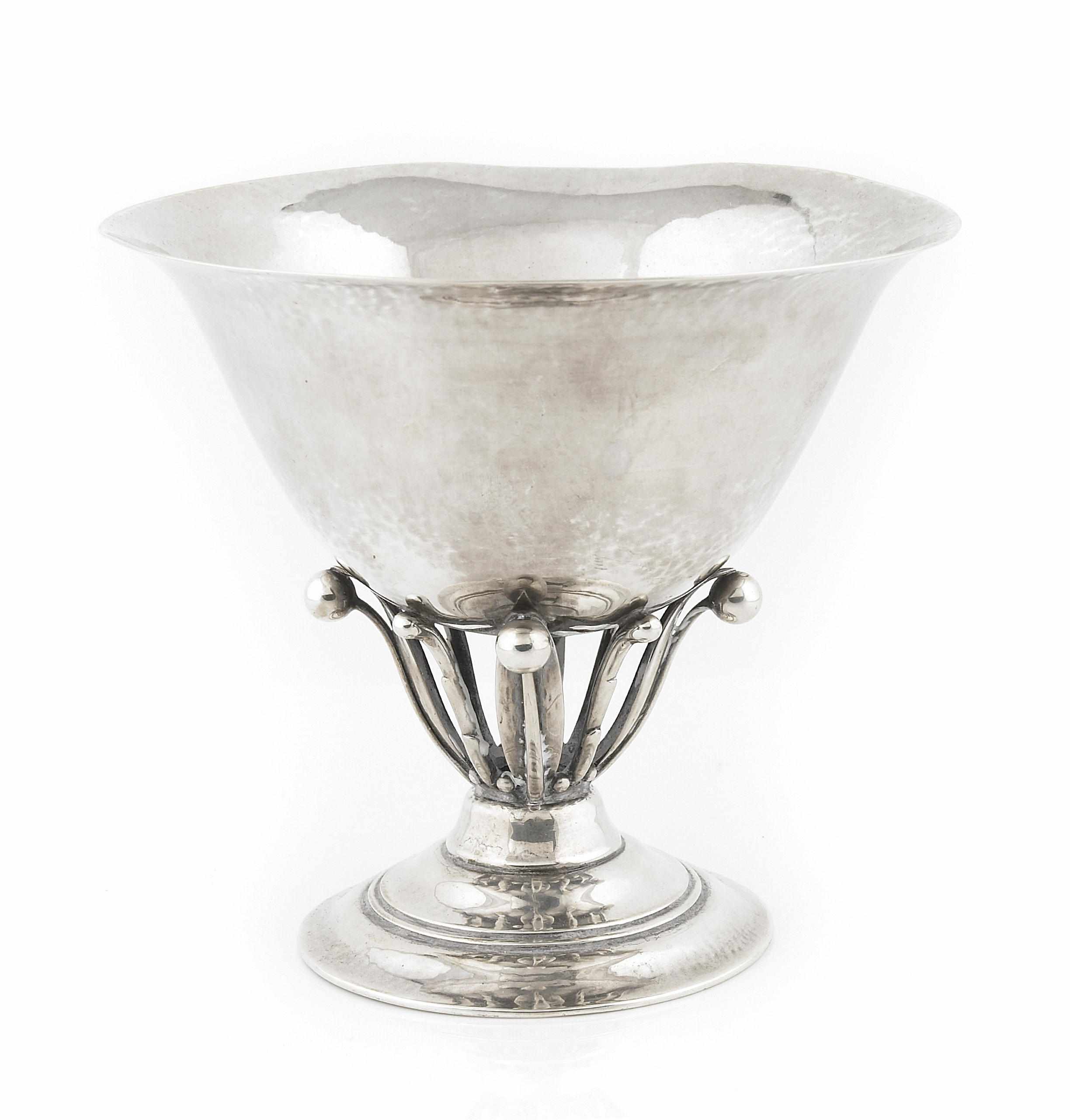 Appraisal: A Georg Jensen sterling silver footed bowl B Circa -