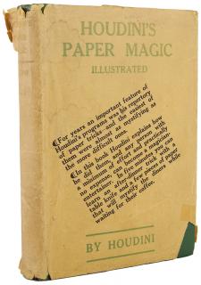 Appraisal: Houdini Harry Ehrich Weiss Houdini s Paper Magic New York