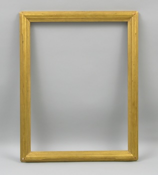 Appraisal: A Rounded Corner Picture Frame A rounded corner picture frame