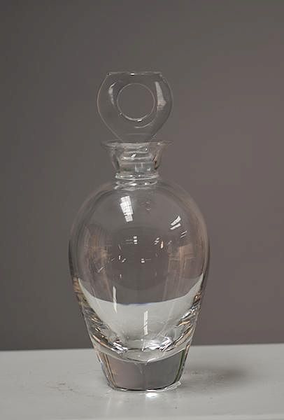 Appraisal: Lalique Carafe Lalique Highlands carafe etched signature Lalique France H