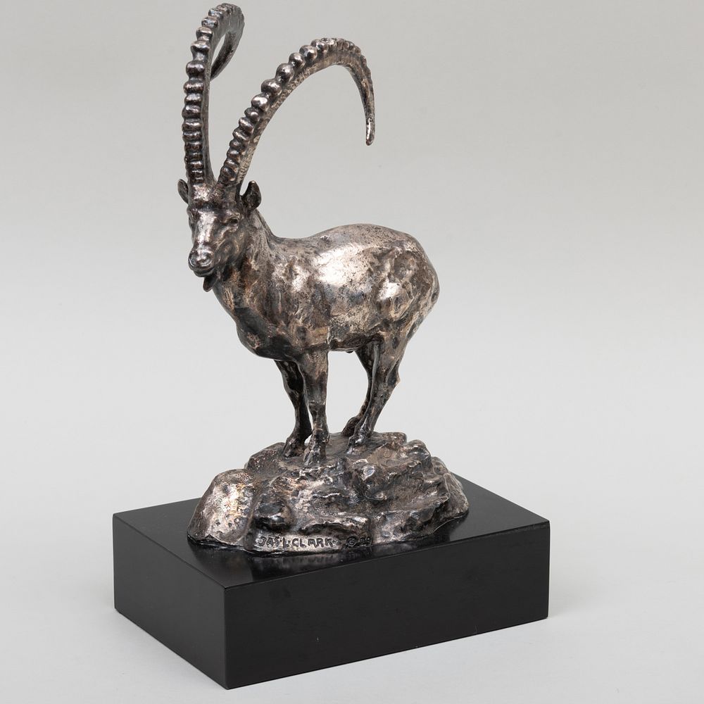 Appraisal: James Lippitt Clark - Ibex of the Tien Shan Mountains