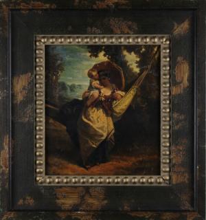 Appraisal: Charles Augustin Wauters Charles Augustin Wauters Belgium - Oil Panel