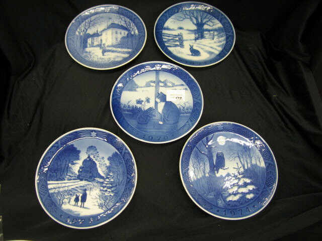 Appraisal: Royal Copenhagen Christmas Plates -