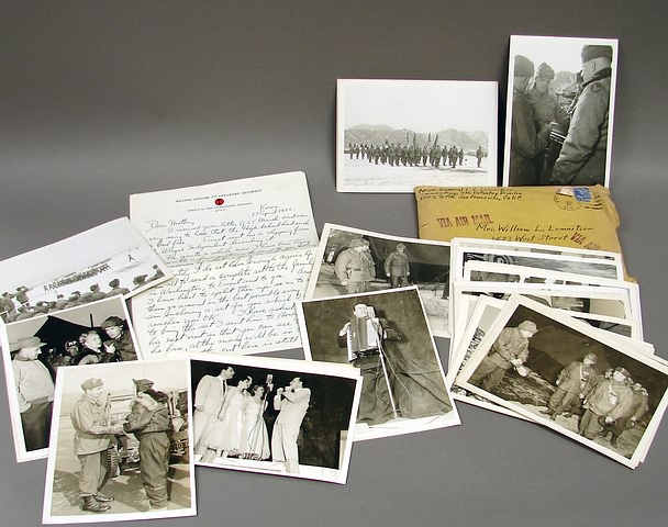 Appraisal: Package of x photographs from detailing Lemnitzer's service USO shows