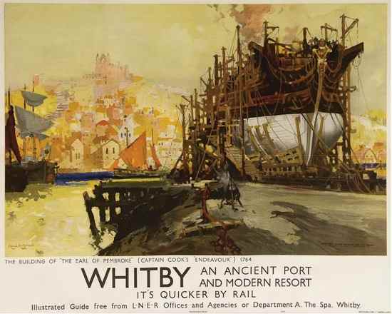 Appraisal: MASON Frank H RI WHITBY LNER lithograph in colours condition