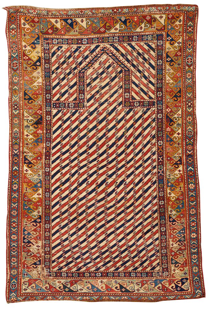 Appraisal: Shirvan Prayer Rug Caucasus ca ft in x ft in