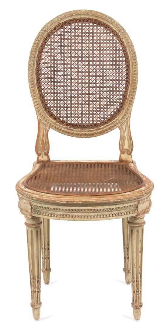 Appraisal: Sale Lot A Louis XVI Style Painted Side Chair th