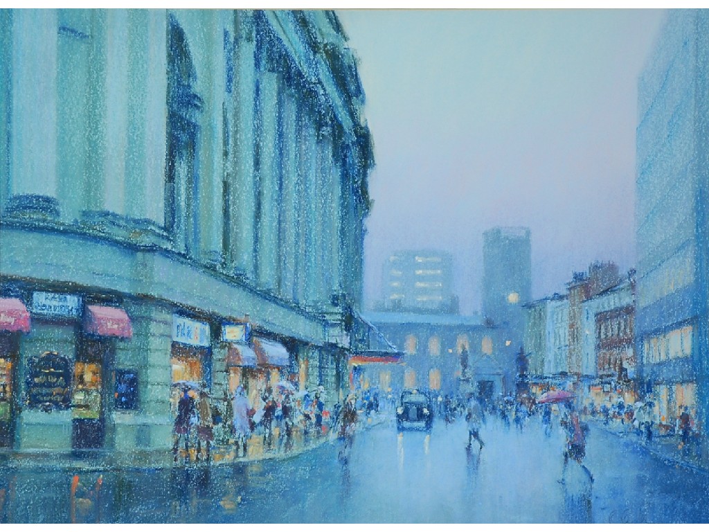 Appraisal: BOB RICHARDSON b PASTEL St Ann's Square Manchester signed x