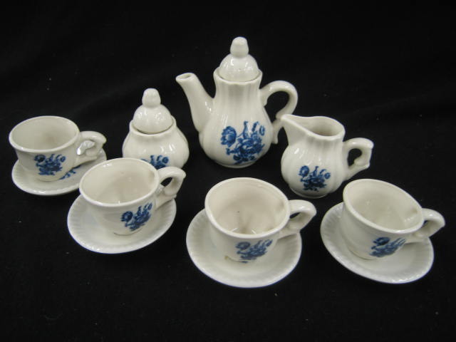 Appraisal: Child's Porcelain Play Tea Set pcs