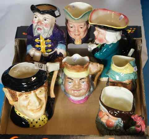 Appraisal: A collection of various Character and Toby Jugs comprising Beswick