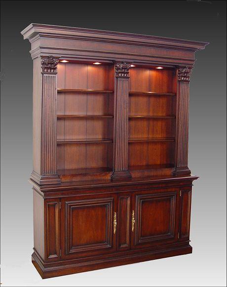 Appraisal: FINE CONTEMPORARY ILLUMINATED DISPLAY BOOKCASE DISPLAY CABINET Approx '' tall