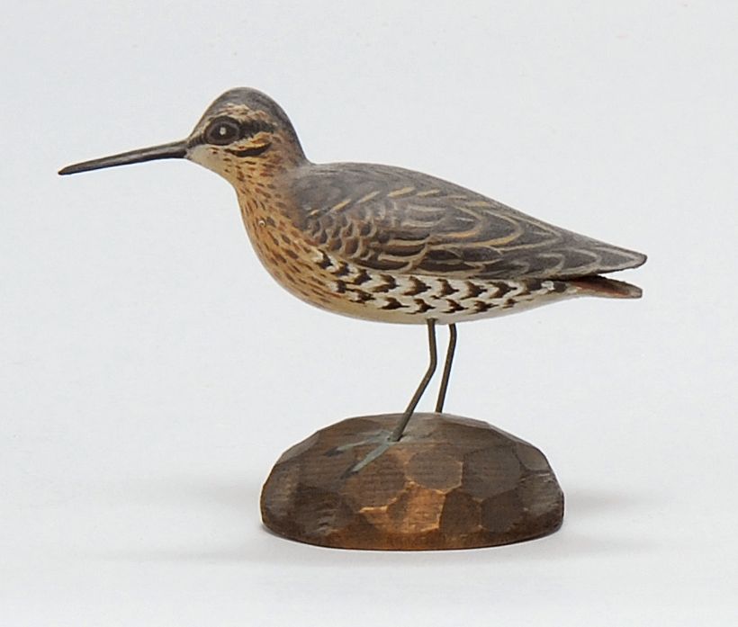 Appraisal: MINIATURE JACK SNIPE By Crowell of East Harwich Massachusetts Rectangular