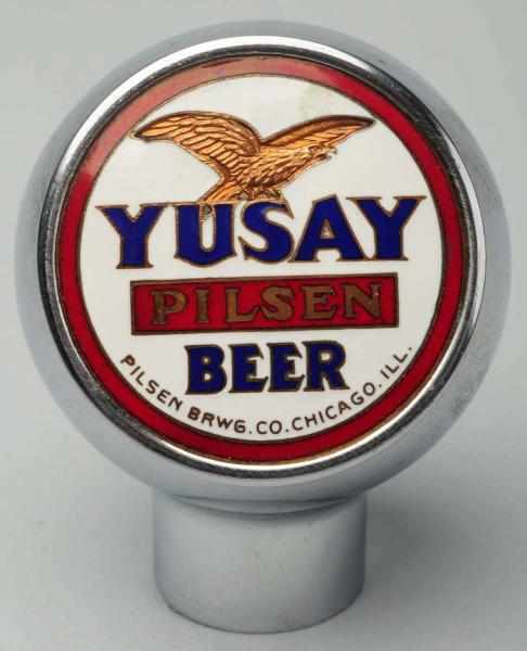 Appraisal: Yusay Beer Tap Knob Bright colored face with just one