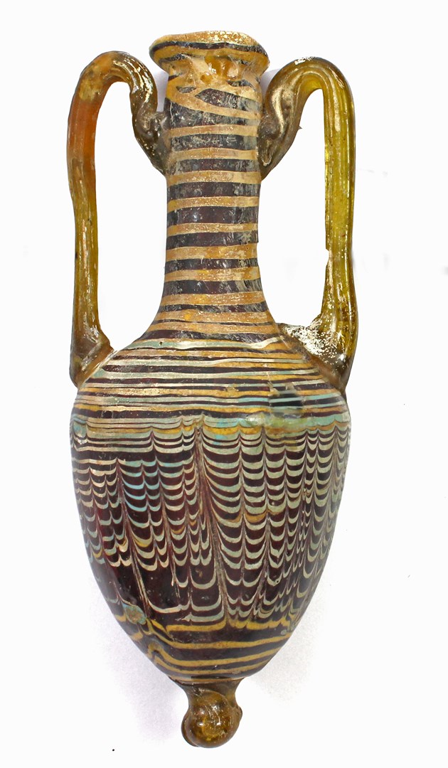 Appraisal: An Eastern Mediterranean core-formed glass amphoriskos c nd- st century