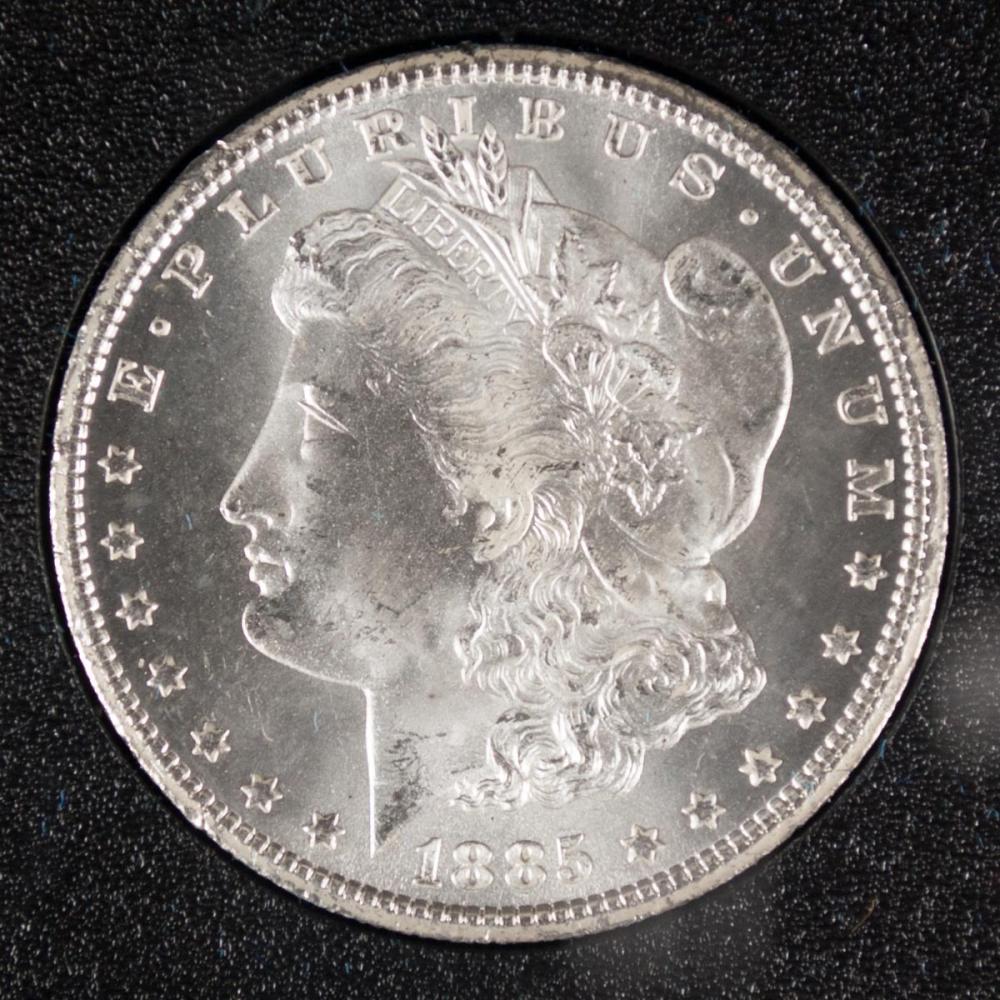 Appraisal: UNCIRCULATED U S CARSON CITY SILVER MORGAN DOLLAR -CC in