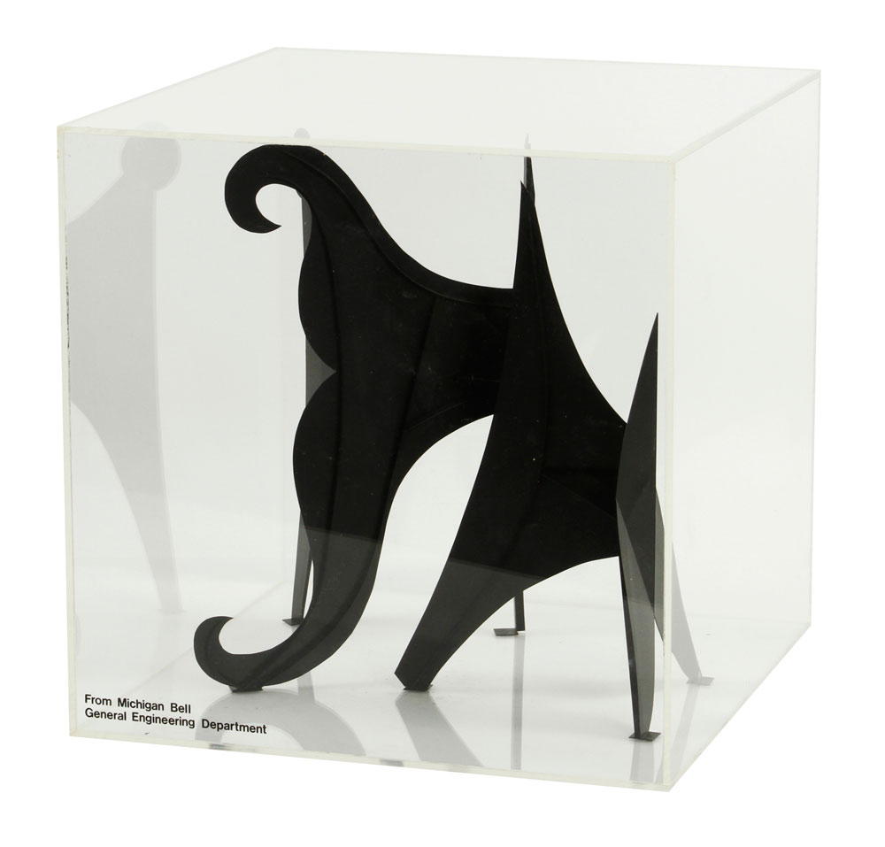 Appraisal: - Attrb Calder Sculpture Replica Steel Attributed to Alexander Calder