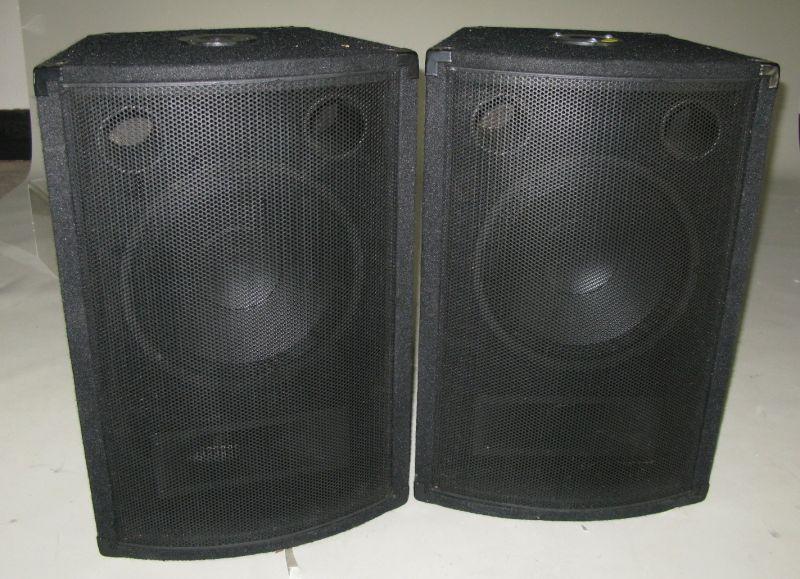 Appraisal: Two PA Speakers x