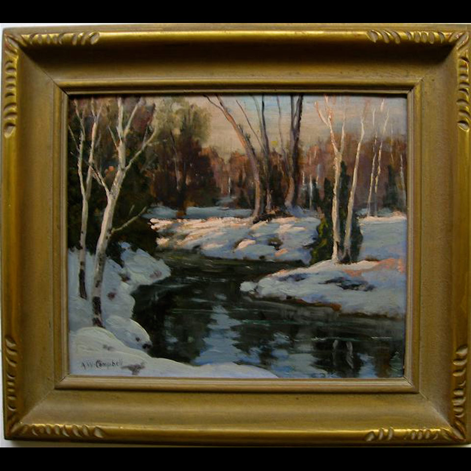 Appraisal: SILVER GLEN - HUMBER RIVER ALFRED WILLIAM CAMPBELL - CANADIAN