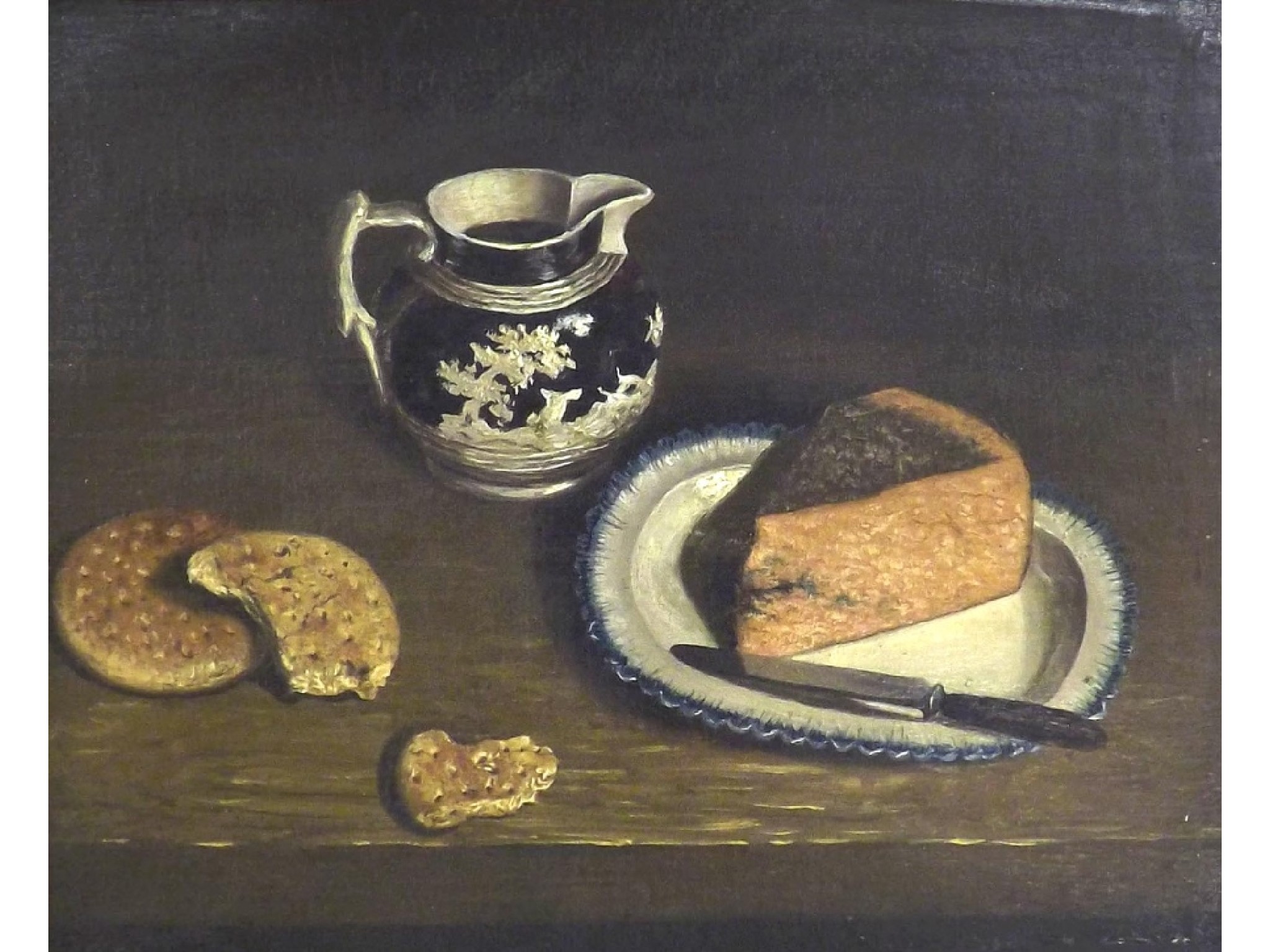 Appraisal: T W Dagnall th century - Still life of a