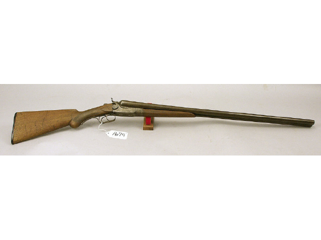 Appraisal: C 's Ithaca Gun Co double barrel gauge shotgun with