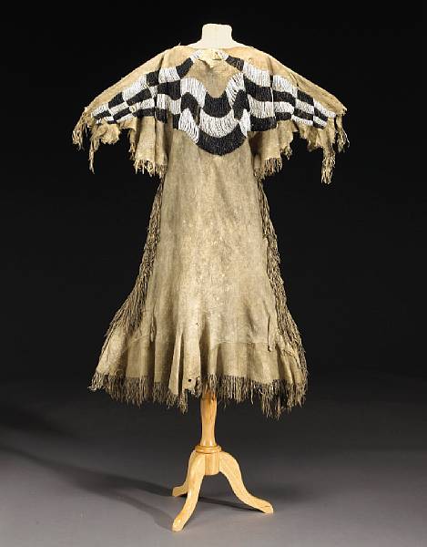 Appraisal: Property from the Paul Dyck Foundation A two-skin tail dress