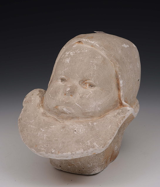 Appraisal: Sir William Reid-Dick - A plaster maquette of a baby's