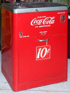 Appraisal: Coca-Cola machine Vendo E restored