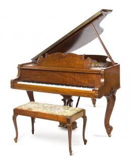 Appraisal: A Steinway Sons Baby Grand Piano Length of case inches