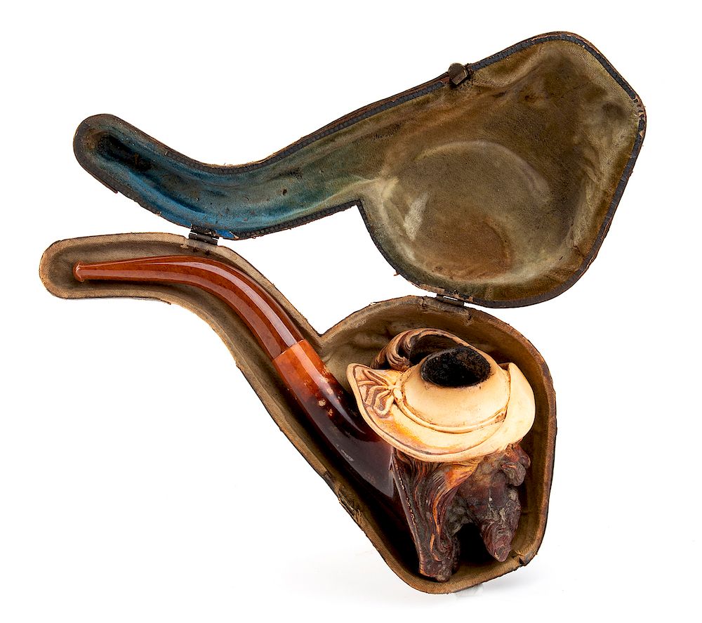 Appraisal: Meerschaum pipe - England late th early th Century Meerschaum