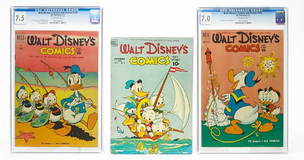 Appraisal: Carl Barks Private File Copies for Walt Disney s Comic