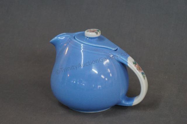 Appraisal: Hall Rose Parade Cup Teapot ca Produced by Hall China