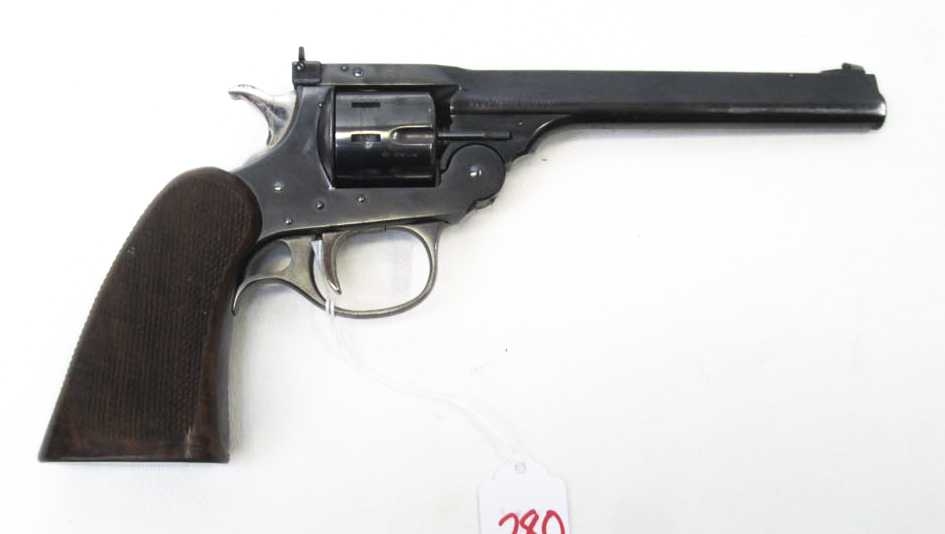 Appraisal: HARRINGTON AND RICHARDSON SPORTSTMAN SINGLE ACTION REVOLVER lr caliber barrel