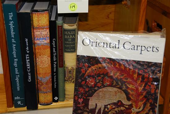 Appraisal: COLLECTION OF BOOKS ON ORIENTAL RUGS AND CARPETS including The