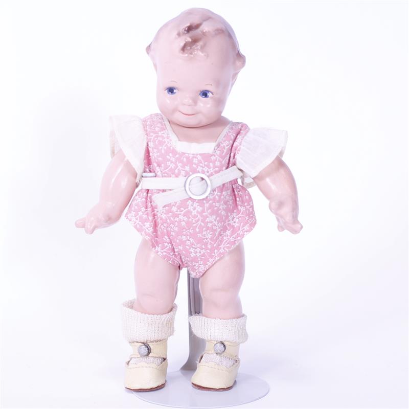 Appraisal: Rose O'Neill Scootles Cameo Composition Doll with Jointed arms legs