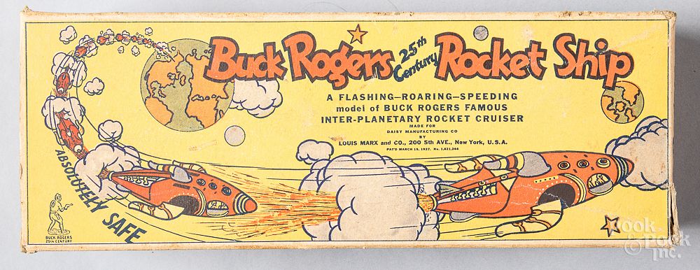 Appraisal: Marx Buck Rogers th Century Rocket Ship box Marx Buck