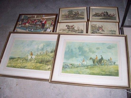 Appraisal: after Cecil AldinThe Fallowfield Hunt - The Hunt Breakfastcolour print