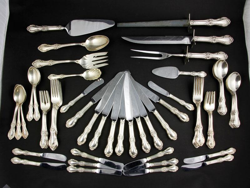 Appraisal: - International Sterling Flatware Set Set of International sterling flatware