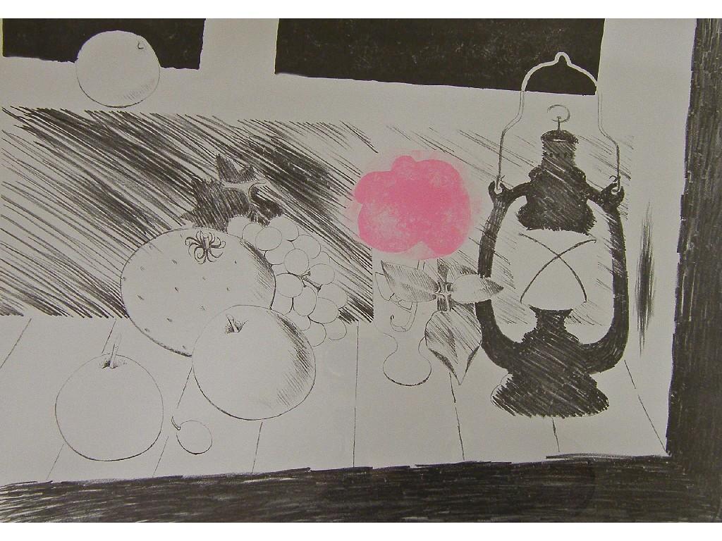 Appraisal: Mary Fedden born - 'Lamplight' signed limited lithograph print with