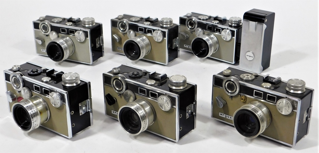 Appraisal: GROUP OF ARGUS C MATCHMATIC MM CAMERAS Group of Argus