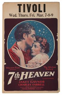 Appraisal: th Heaven William Fox Window card x Overprinted for the