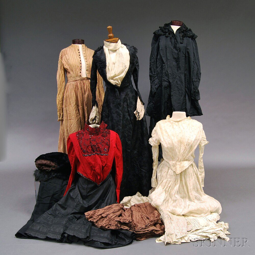 Appraisal: Group of Mostly th Century Lady's Clothing and Accessories including