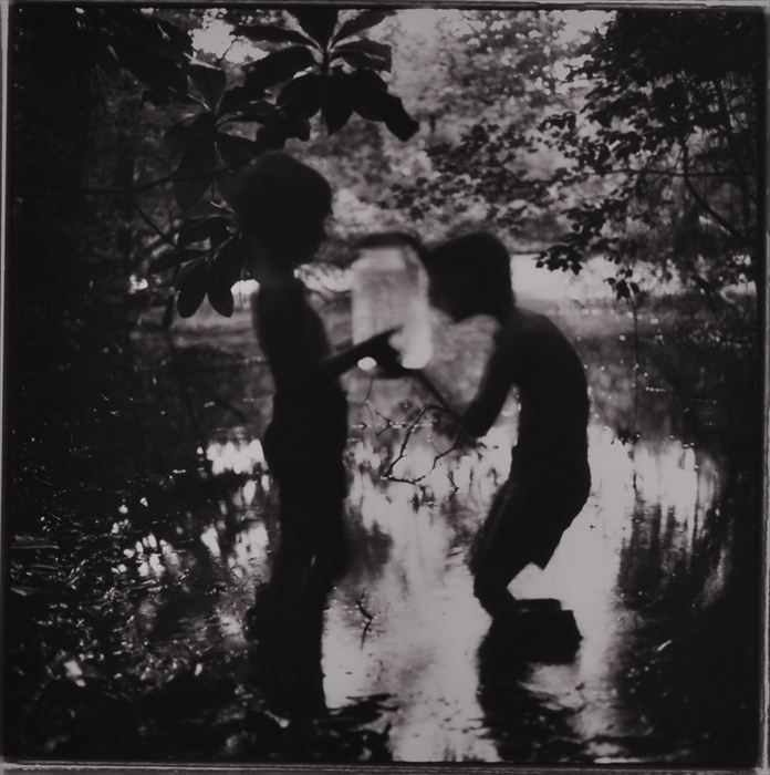 Appraisal: KEITH CARTER b FIREFLIES Gelatin silver print x in dated