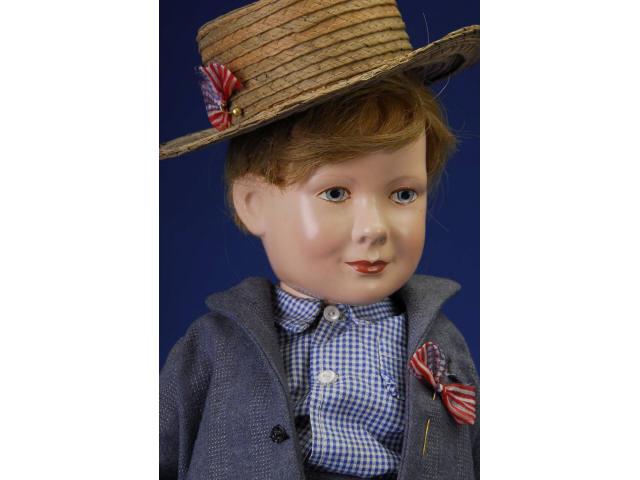 Appraisal: Rare Effanbee Dewees Cochran Character Boy America ca all composition