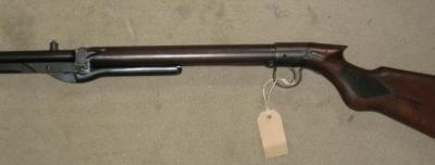 Appraisal: A B S A AIR RIFLE c calibre with fore