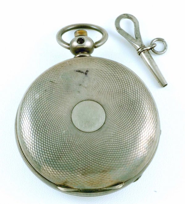 Appraisal: A silveroid pocketwatch with stanhope Engraved case marked to inside