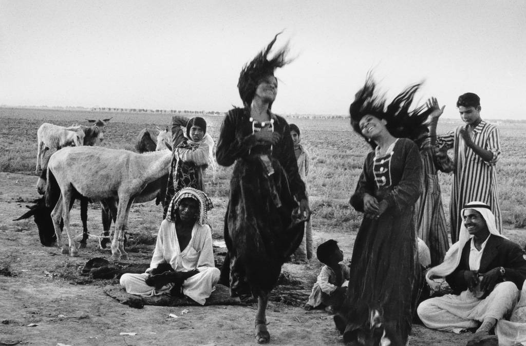 Appraisal: INGE MORATH - Bedouins Dancing South of Baghdad Bridesmaid's Hairdo